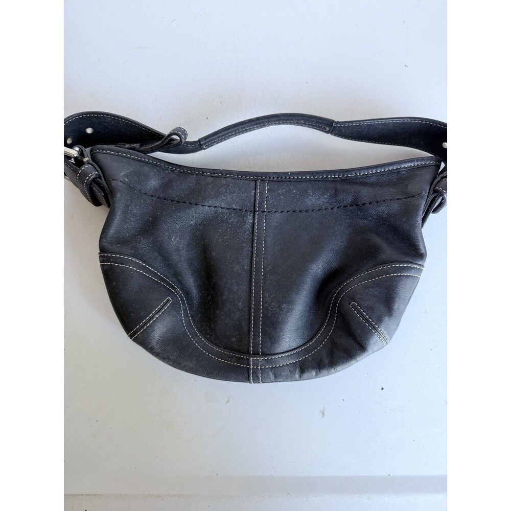 COACH Soho Mini Hobo Black Vintage Purse Y2K 10030